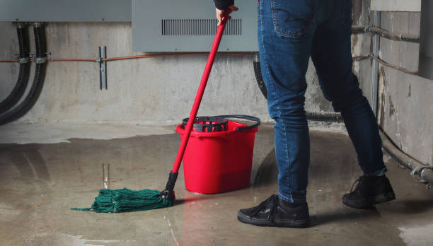 Water damage restoration process in FL